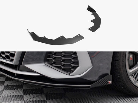 Maxton Design Front Flaps Audi S3 / A3 S-Line 8Y - AUA38YSLINECNC-FSF1G - Image 1