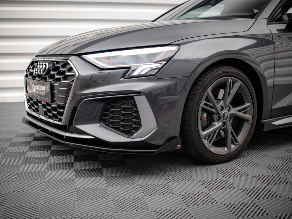 Maxton Design Front Flaps Audi S3 / A3 S-Line 8Y - AUA38YSLINECNC-FSF1G - Image 2