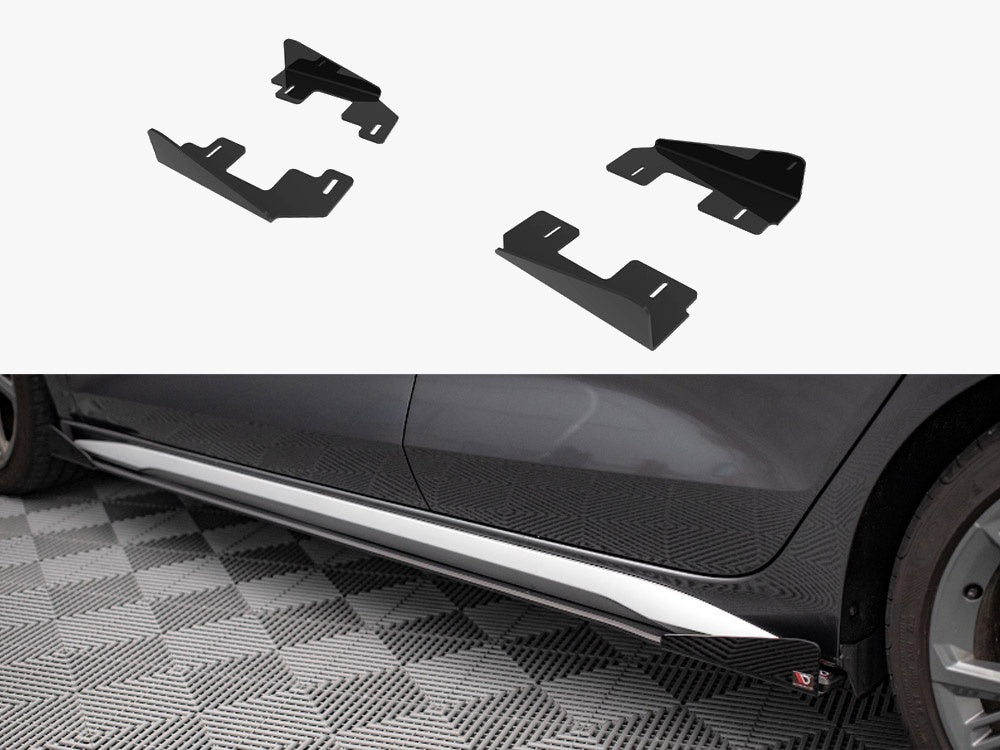 Maxton Design Side Flaps Audi S3 / A3 S-Line 8Y / 8Y Facelift - AUA38YSLINECNC-SF1G - Image 1