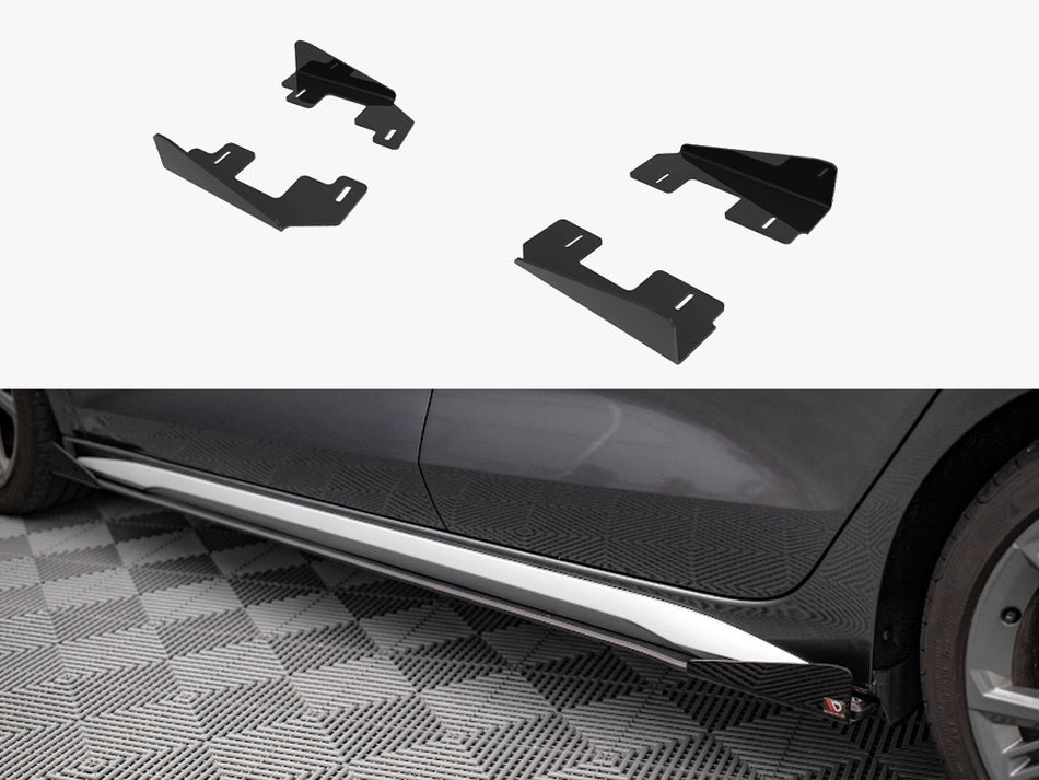 Maxton Design Side Flaps Audi S3 / A3 S-Line 8Y / 8Y Facelift - AUA38YSLINECNC-SF1G - Image 1