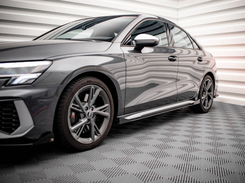 Maxton Design Side Flaps Audi S3 / A3 S-Line 8Y / 8Y Facelift - AUA38YSLINECNC-SF1G - Image 2