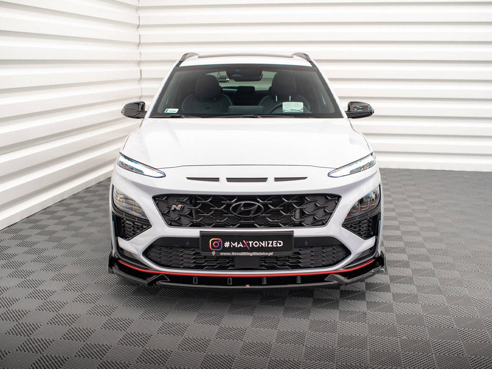 Maxton Design Front Splitter V.1 Hyundai Kona N Mk1 - HY-KO-1-N-FD1G - Image 3
