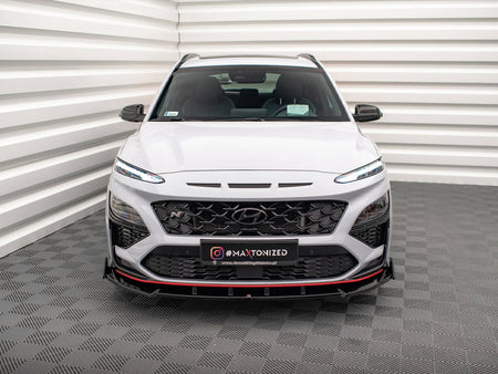 Maxton Design Front Splitter V.2 + Flaps Hyundai Kona N Mk1 - HY-KO-1-N-FD2G+FSF1B - Image 3