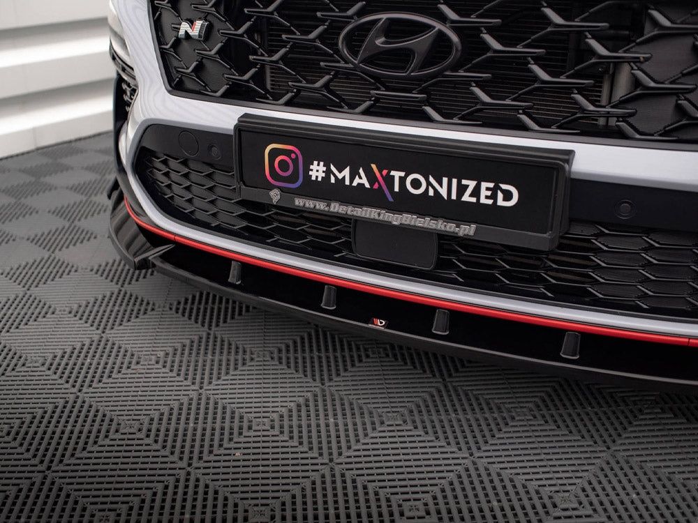 Maxton Design Front Splitter V.2 + Flaps Hyundai Kona N Mk1 - HY-KO-1-N-FD2G+FSF1B - Image 4