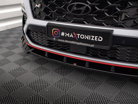 Maxton Design Front Splitter V.2 + Flaps Hyundai Kona N Mk1 - HY-KO-1-N-FD2G+FSF1B - Image 4