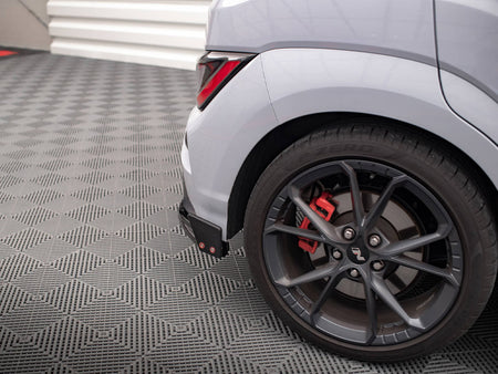 Maxton Design Rear Side Splitters V.1 + Flaps Hyundai Kona N Mk1 - HY-KO-1-N-RSD1G+RSF1B - Image 4