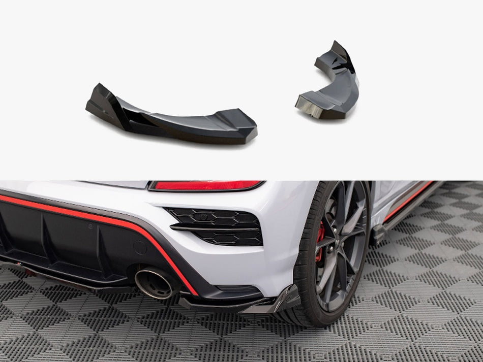 Maxton Design Rear Side Splitters V.2 Hyundai Kona Mk1 - HY-KO-1-N-RSD2G - Image 1