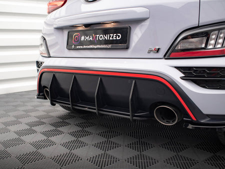 Maxton Design Street PRO Rear Diffuser Hyundai Kona N Mk1 - HYKO1NCNC-RS1B - Image 4