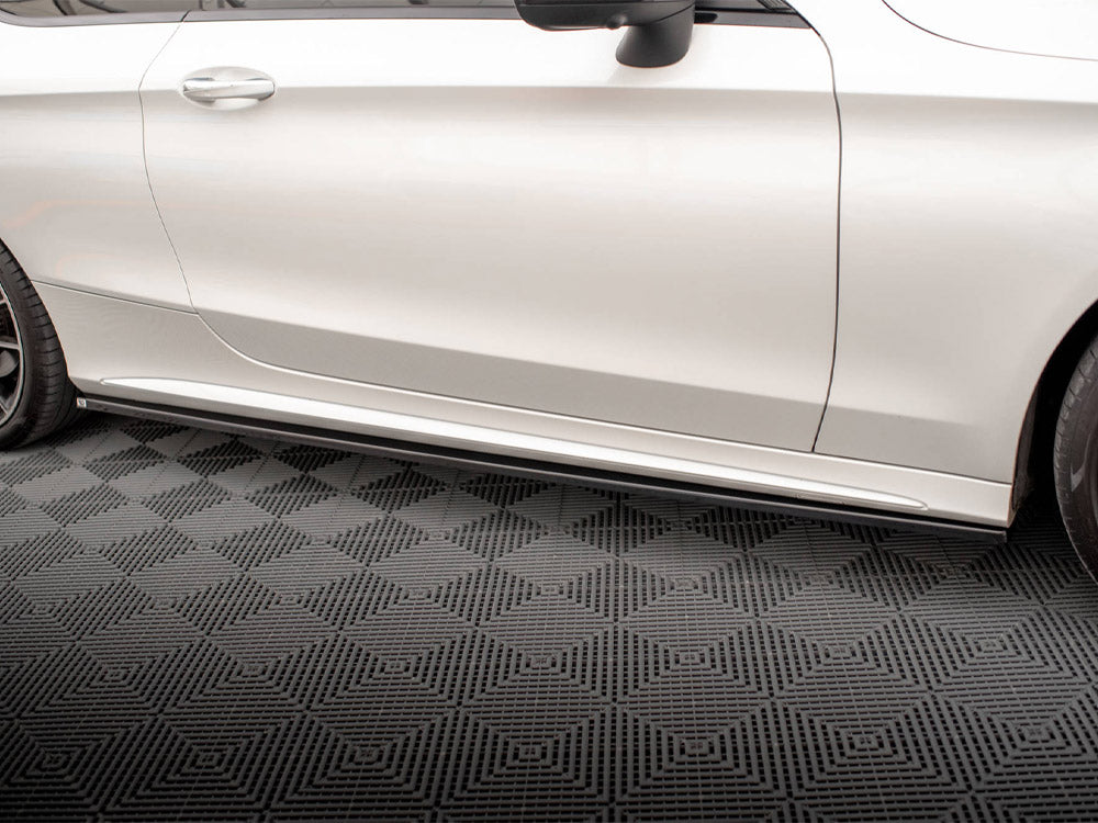Maxton Design Side Skirts Diffusers Mercedes C Coupe AMG-Line C205 Facelift - ME-C-205F-AMGLINE-C-SD1G - Image 3