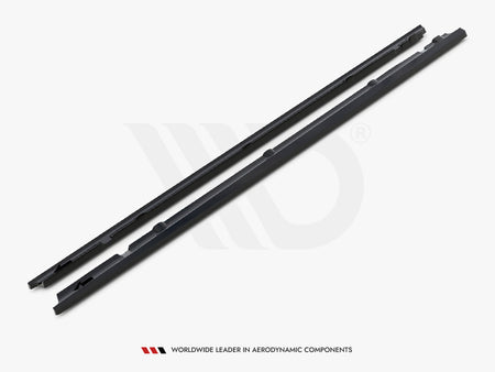 Maxton Design Side Skirts Diffusers Mercedes C Coupe AMG-Line C205 Facelift - ME-C-205F-AMGLINE-C-SD1G - Image 5