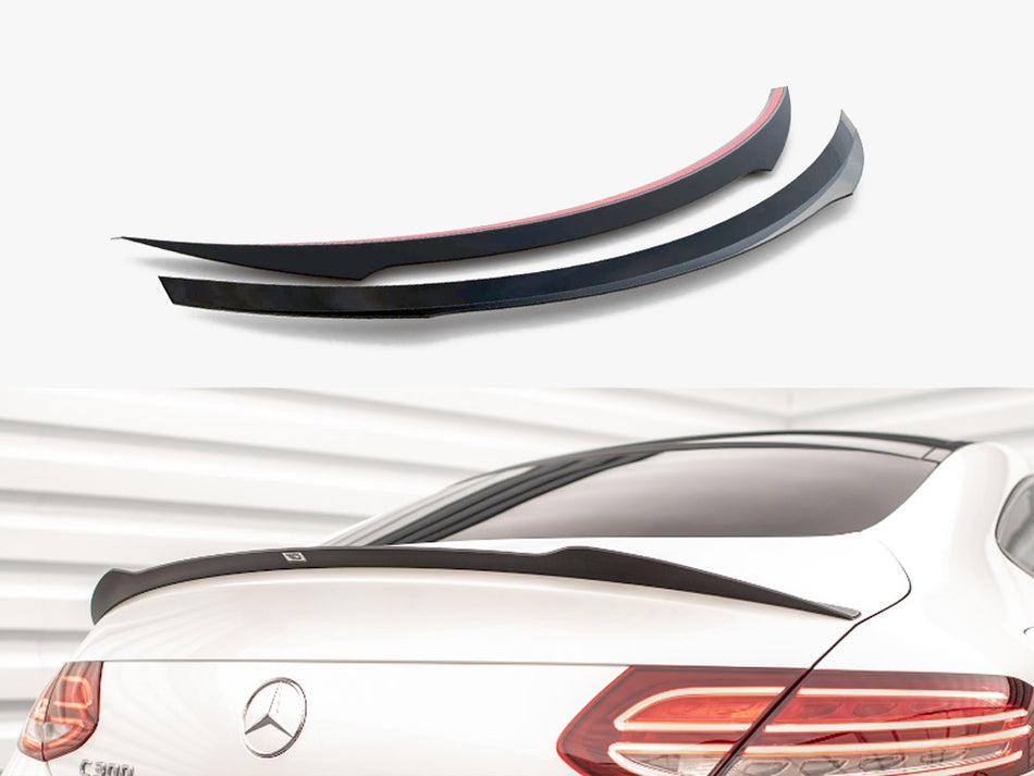 Maxton Design Spoiler CAP Mercedes C W205 Coupe AMG-Line
