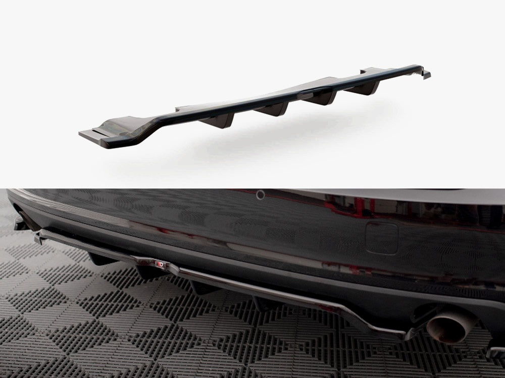 Maxton Design Rear Splitter V.2 (Vertical Bars) Volvo V90 Mk2 - VO-V90-2-RD2G+RD1G - Image 1