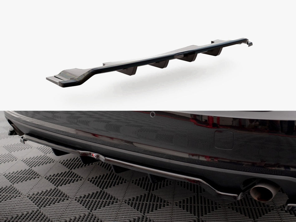 Maxton Design Rear Splitter V.2 (Vertical Bars) Volvo V90 Mk2 - VO-V90-2-RD2G+RD1G - Image 1