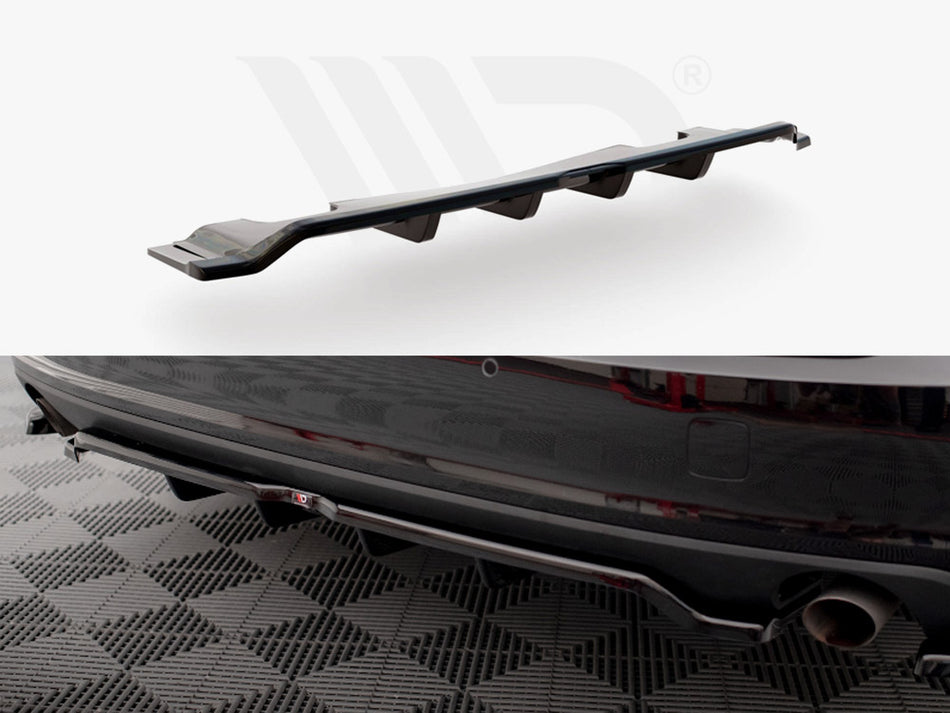 MAXTON DESIGN Rear Splitter V.2 (Vertical Bars) Volvo V90 Mk2