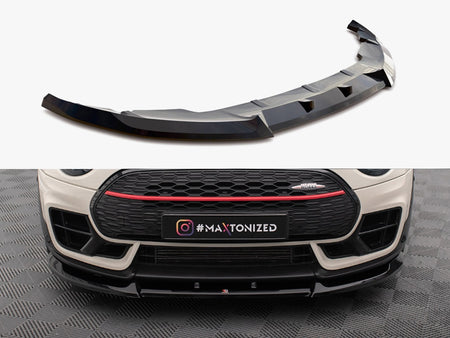 Maxton Design Front Splitter V.1 Mini Cooper Clubman John Cooper Works F54 Facelift - MC-CM-2F-JCW-FD1G - Image 1