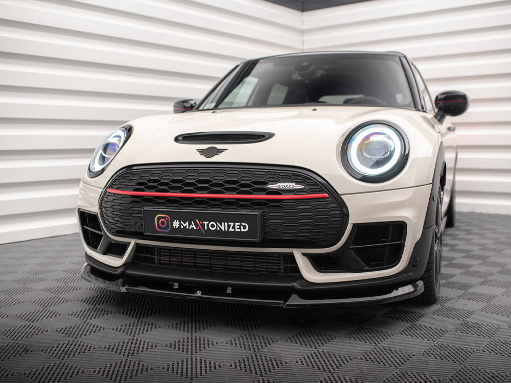Maxton Design Front Splitter V.1 Mini Cooper Clubman John Cooper Works F54 Facelift - MC-CM-2F-JCW-FD1G - Image 2