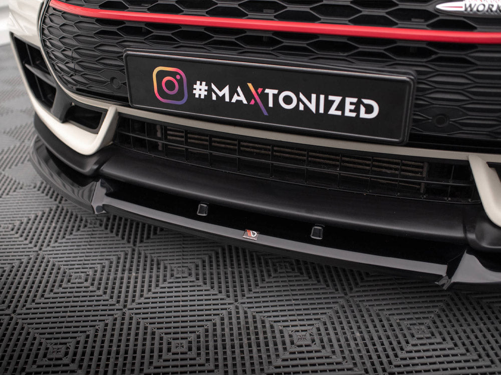 Maxton Design Front Splitter V.1 Mini Cooper Clubman John Cooper Works F54 Facelift - MC-CM-2F-JCW-FD1G - Image 4