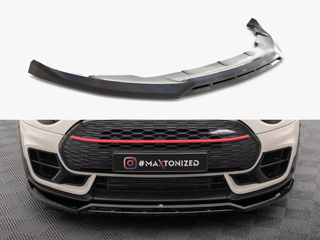 Maxton Design Front Splitter V.2 Mini Cooper Clubman John Cooper Works F54 Facelift - MC-CM-2F-JCW-FD2G+FD2RG - Image 1
