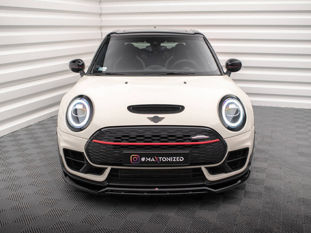 Maxton Design Front Splitter V.2 Mini Cooper Clubman John Cooper Works F54 Facelift - MC-CM-2F-JCW-FD2G+FD2RG - Image 3