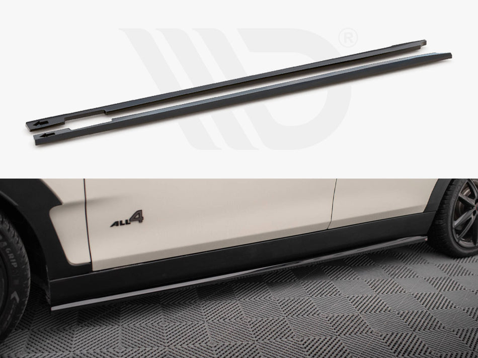 SIDE SKIRTS DIFFUSERS MINI COOPER CLUBMAN JOHN COOPER WORKS F54 FACELIFT