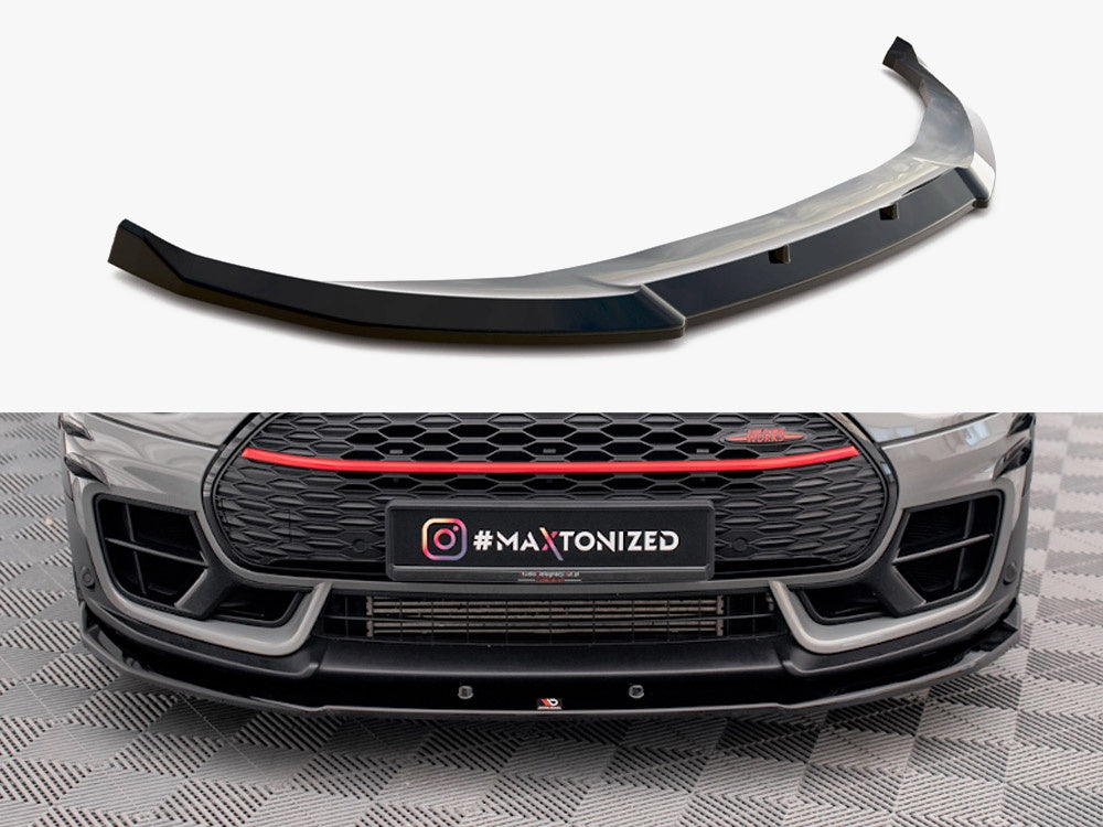 Maxton Design Front Splitter V.3 Mini Cooper Clubman John Cooper Works F54 Facelift - MC-CM-2-S-JCW-FD2G - Image 1