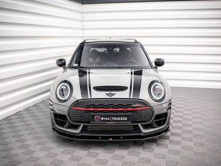 Maxton Design Front Splitter V.3 Mini Cooper Clubman John Cooper Works F54 Facelift - MC-CM-2-S-JCW-FD2G - Image 3