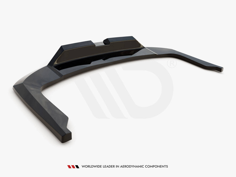 Maxton Design Central Rear Splitter (Vertical Bars) Hyundai Elantra Mk7 - HY-EL-7-RD1G+RD2G - Image 7