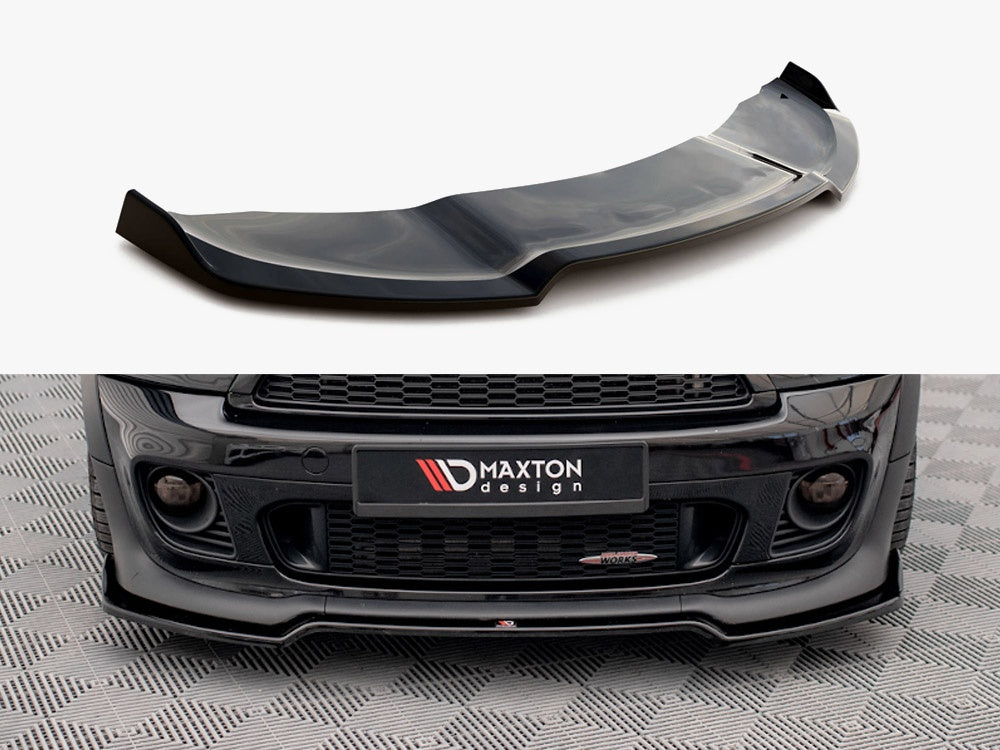 Maxton Design Front Splitter V.2 Mini Cooper John Cooper Works R56 - MC-S-2-56-JCW-FD1G - Image 1