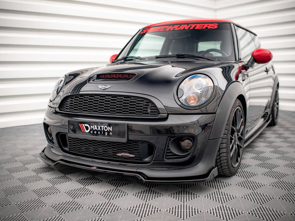 Maxton Design Front Splitter V.2 Mini Cooper John Cooper Works R56 - MC-S-2-56-JCW-FD1G - Image 2