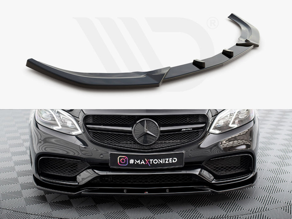 MAXTON DESIGN Front Splitter Mercedes E63 AMG Sedan W212 Facelift