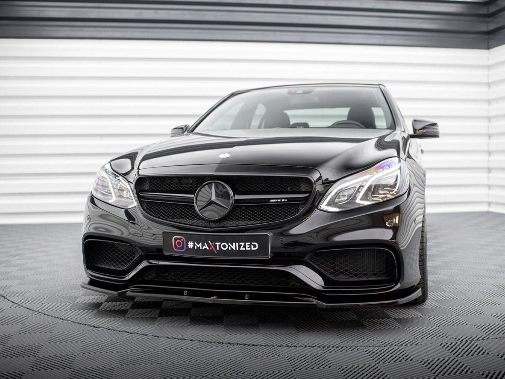 Maxton Design Front Splitter Mercedes E63 AMG Sedan W212 Facelift - ME-E-212F-AMG-FD1G - Image 2