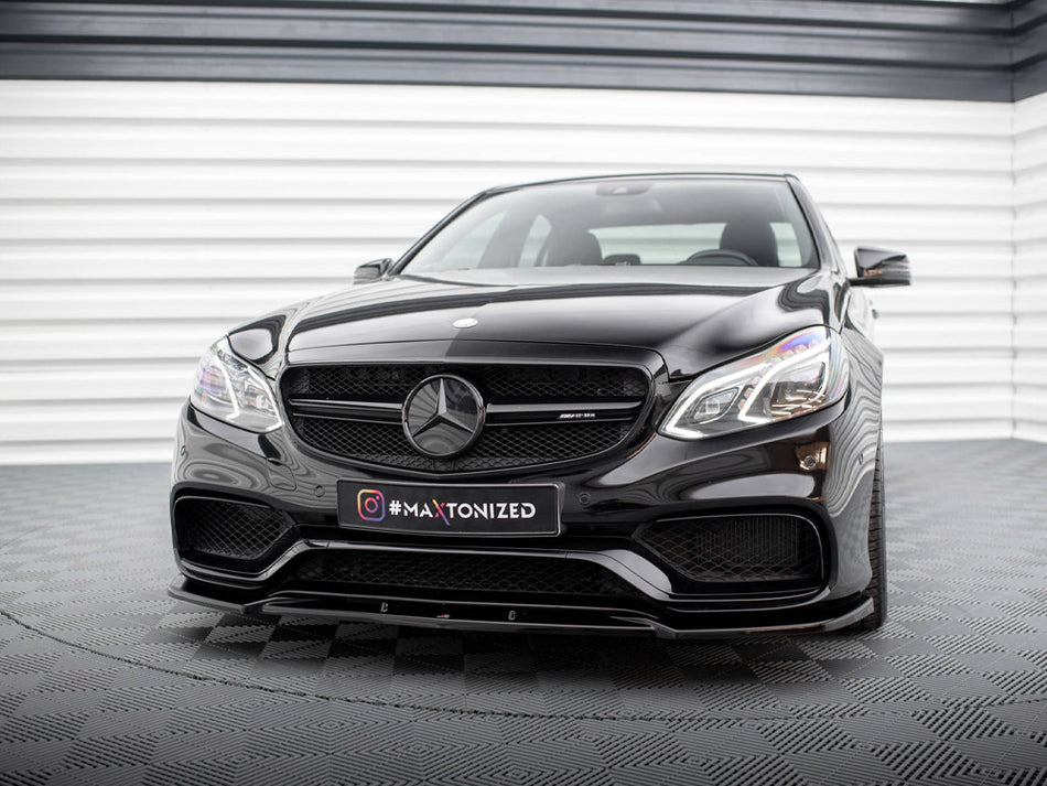 Maxton Design Front Splitter Mercedes E63 AMG Sedan W212 Facelift - ME-E-212F-AMG-FD1G - Image 2