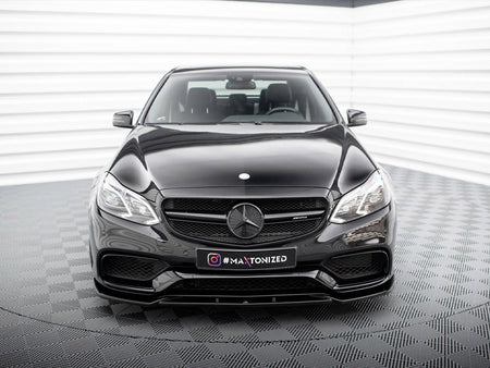 Maxton Design Front Splitter Mercedes E63 AMG Sedan W212 Facelift - ME-E-212F-AMG-FD1G - Image 3