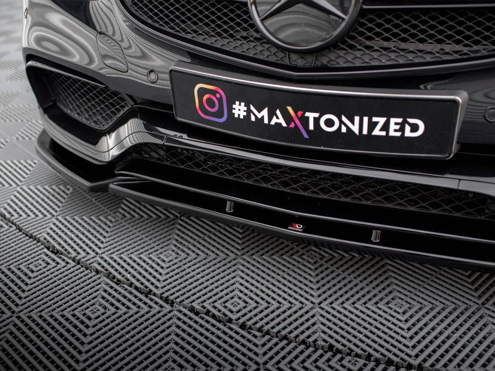 Maxton Design Front Splitter Mercedes E63 AMG Sedan W212 Facelift - ME-E-212F-AMG-FD1G - Image 4