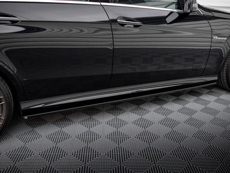Maxton Design Side Skirts Diffusers Mercedes E63 AMG / AMG-Line Sedan W212 Facelift - ME-E-212F-AMG-SD1G - Image 4