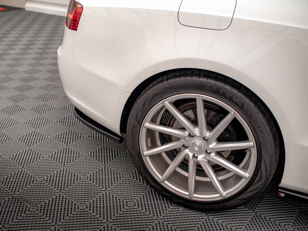 Maxton Design Central Rear Splitter (Vertical Bars) Audi A5 Coupe 8T Facelift - AU-A5-1F-RD1G+RSD1G - Image 4