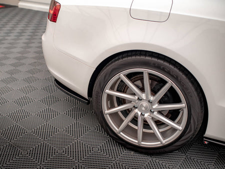 Maxton Design Central Rear Splitter (Vertical Bars) Audi A5 Coupe 8T Facelift - AU-A5-1F-RD1G+RSD1G - Image 4