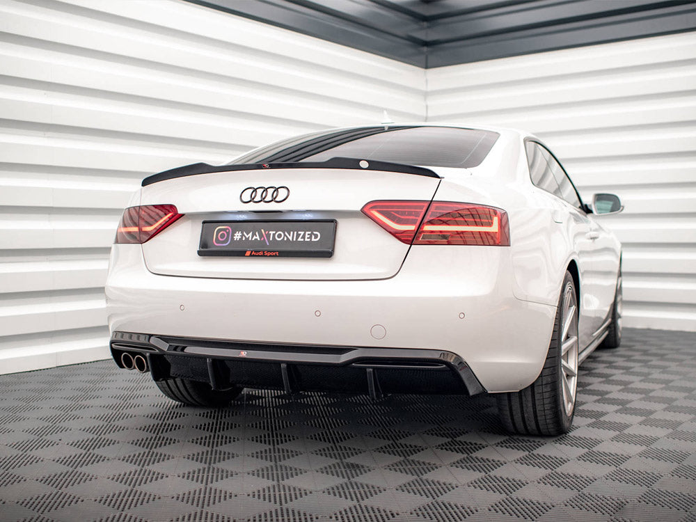 Maxton Design Rear Valance Audi A5 8T Facelift (Version with dual exhausts on one side) - AU-A5-1F-RS1GOO_ - Image 2