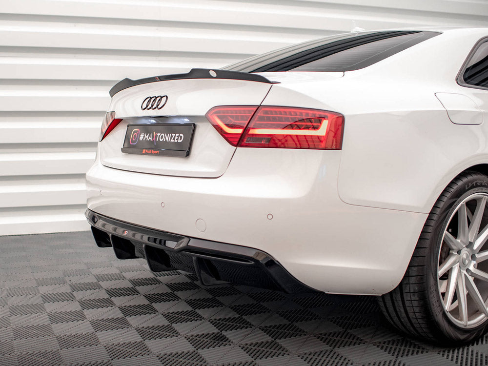 Maxton Design Rear Valance Audi A5 8T Facelift (Version with dual exhausts on one side) - AU-A5-1F-RS1GOO_ - Image 4