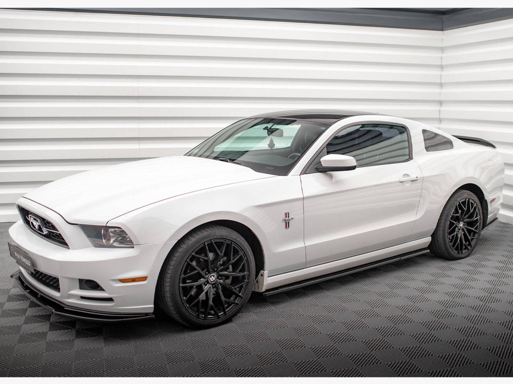 Maxton Design Side Skirts Diffusers Ford Mustang Mk5 Facelift - FO-MU-5-SD1G - Image 2