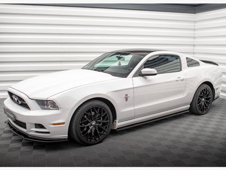 Maxton Design Side Skirts Diffusers Ford Mustang Mk5 Facelift - FO-MU-5-SD1G - Image 2