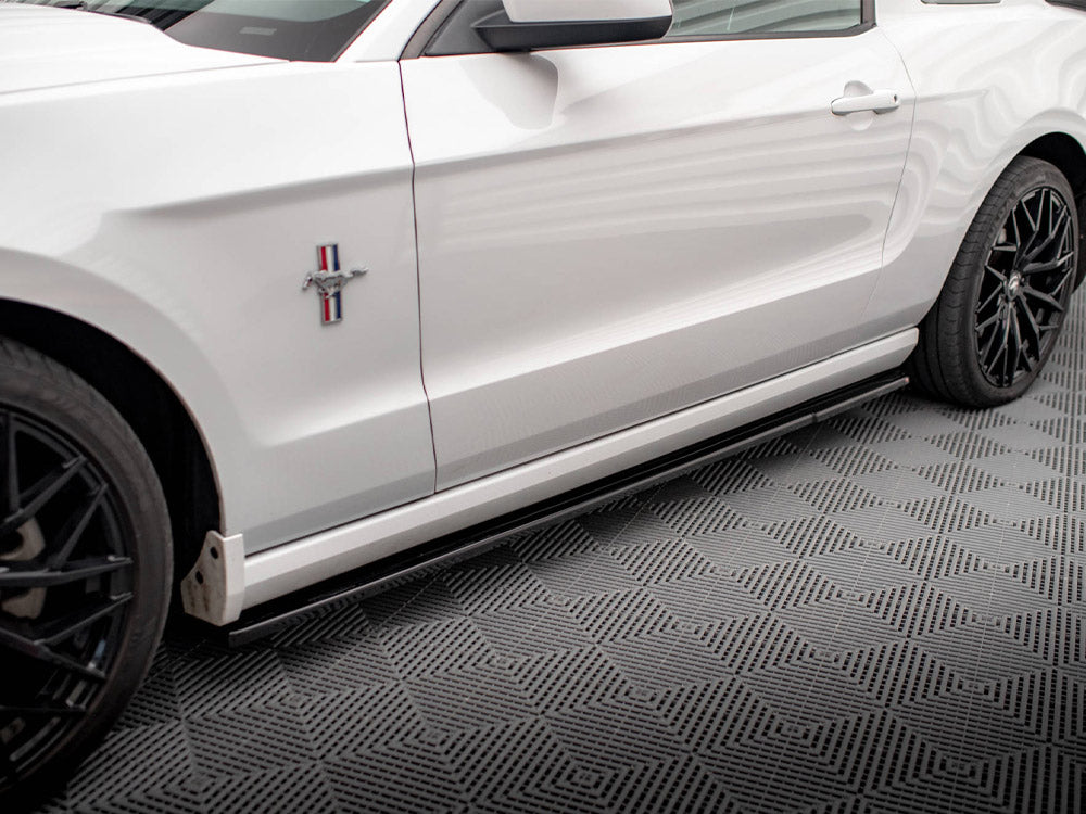 Maxton Design Side Skirts Diffusers Ford Mustang Mk5 Facelift - FO-MU-5-SD1G - Image 3