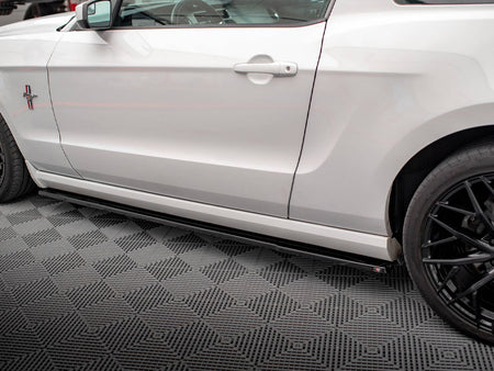 Maxton Design Side Skirts Diffusers Ford Mustang Mk5 Facelift - FO-MU-5-SD1G - Image 4