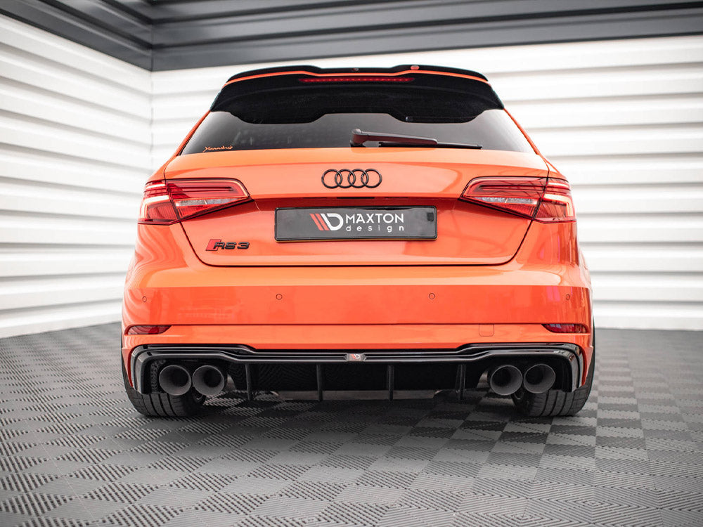 Maxton Design Rear Valance + Milltek Sport Resonated Exhaust Audi RS3 Sportback 8V Facelift - AU-RS3-8VF-RS2GOO__OO - Image 3