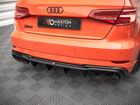 Maxton Design Rear Valance + Milltek Sport Non-Resonated Exhaust Audi RS3 Sportback 8V Facelift - AU-RS3-8VF-RS2GOO__OO - Image 4