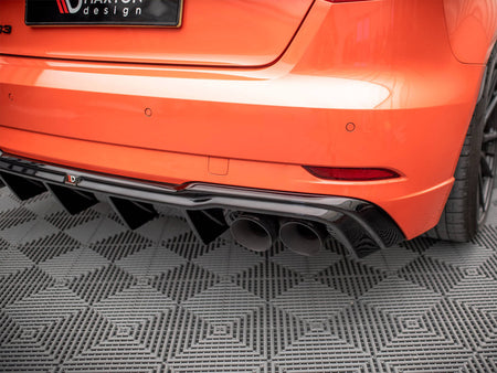 Maxton Design Rear Valance + Milltek Sport Resonated Exhaust Audi RS3 Sportback 8V Facelift - AU-RS3-8VF-RS2GOO__OO - Image 5