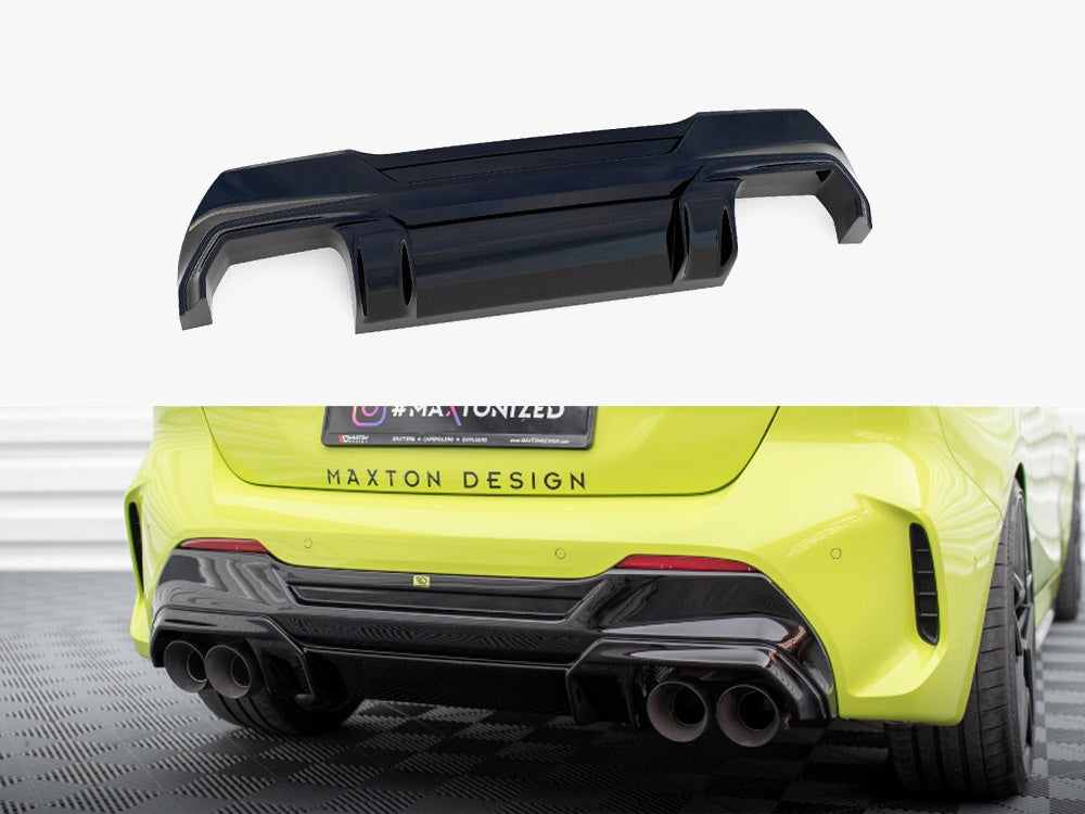 Maxton Design Rear Valance V.2 + Milltek Sport Exhaust BMW 1 F40 M-Pack / M135i - BM-1-40-MPACK-RS2 - Image 1