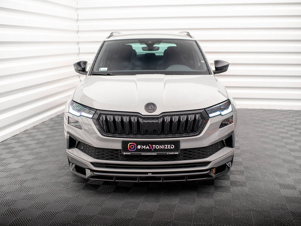 Maxton Design Front Splitter Skoda Karoq Sportline Mk1 Facelift - SK-KA-1F-SL-FD1G+FD1RG - Image 3
