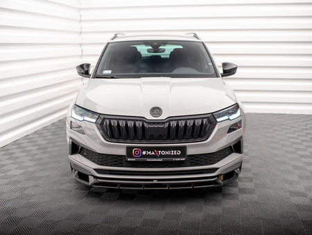 Maxton Design Front Splitter Skoda Karoq Sportline Mk1 Facelift - SK-KA-1F-SL-FD1G+FD1RG - Image 3