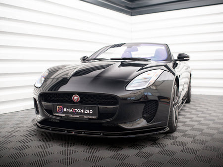 Maxton Design Front Splitter V.1 Jaguar F-Type Mk1 Facelift - JA-F-TYPE-1F-FD1G - Image 2